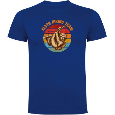 тениска,мъжки,тениски,kruskis,sloth,hiking,team,short,sleeve,t,shirt,royal,blue,(blue)