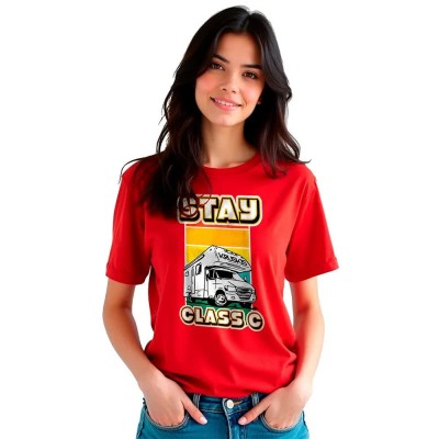 тениска,дамски,тениски,kruskis,stay,class,c,short,sleeve,t,shirt,red,(red)