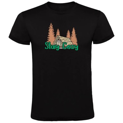 тениска,мъжки,тениски,kruskis,stay,cozy,short,sleeve,t,shirt,black
