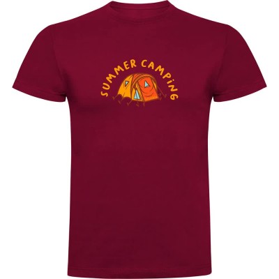 тениска,мъжки,тениски,kruskis,summer,camping,short,sleeve,t,shirt,dark,red,(red)