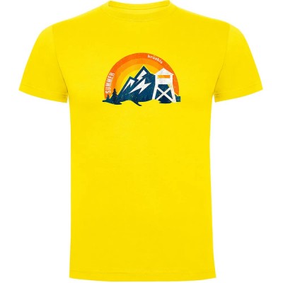 тениска,мъжки,тениски,kruskis,summer,short,sleeve,t,shirt,yellow