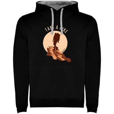 суичър,мъжки,пуловери,kruskis,take,a,hike,hoodie,black,grey,(black)