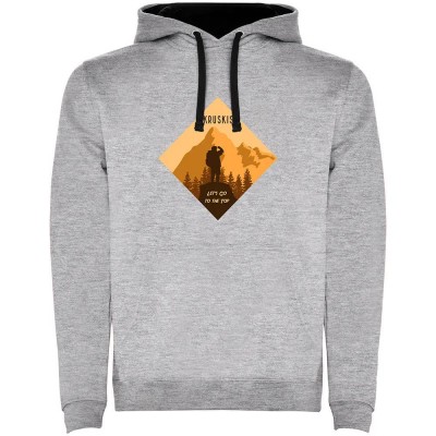суичър,мъжки,пуловери,kruskis,top,of,the,mountain,hoodie,heather,grey,black,(grey)