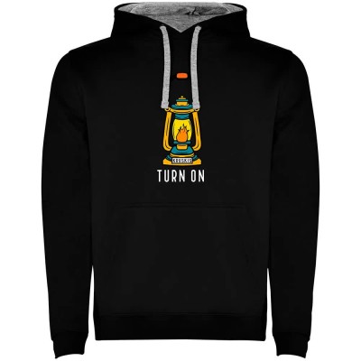 суичър,мъжки,пуловери,kruskis,turn,on,hoodie,black,grey,(black)