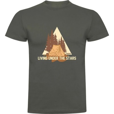 тениска,мъжки,тениски,kruskis,under,the,stars,short,sleeve,t,shirt,dark,army,green,(green)