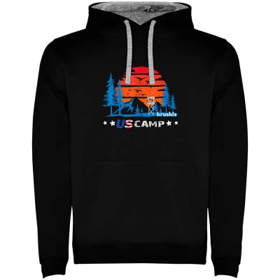 суичър,мъжки,пуловери,kruskis,us,camp,hoodie,black,grey,(black)