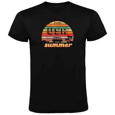 тениска,мъжки,тениски,kruskis,usa,summer,short,sleeve,t,shirt,black