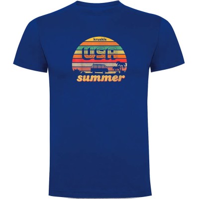 тениска,мъжки,тениски,kruskis,usa,summer,short,sleeve,t,shirt,royal,blue,(blue)