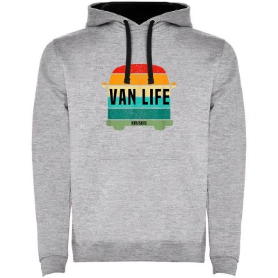 суичър,мъжки,пуловери,kruskis,van,life,hoodie,heather,grey,black,(grey)