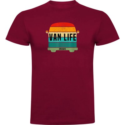 тениска,мъжки,тениски,kruskis,van,life,short,sleeve,t,shirt,dark,red,(red)