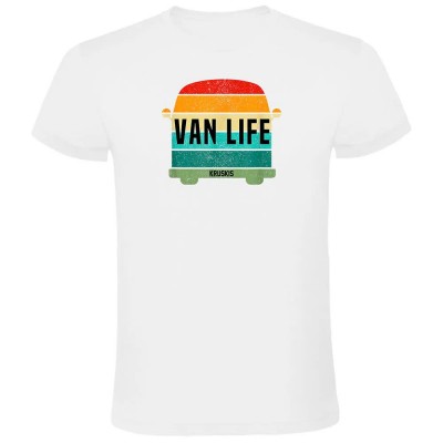 тениска,мъжки,тениски,kruskis,van,life,short,sleeve,t,shirt,white