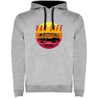 суичър,мъжки,пуловери,kruskis,van,life,sunset,hoodie,heather,grey,black,(grey)