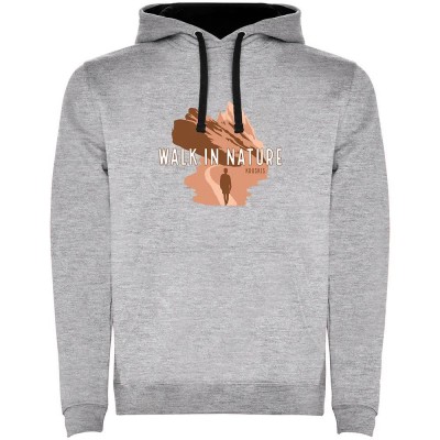суичър,мъжки,пуловери,kruskis,walk,in,nature,hoodie,heather,grey,black,(grey)