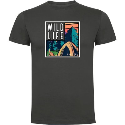 тениска,мъжки,тениски,kruskis,wild,life,frame,short,sleeve,t,shirt,dark,grey,(grey)