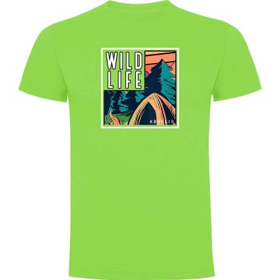 тениска,мъжки,тениски,kruskis,wild,life,frame,short,sleeve,t,shirt,light,green,(green)