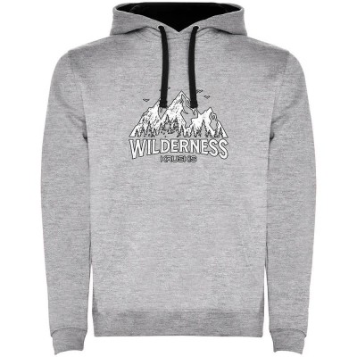 суичър,мъжки,пуловери,kruskis,wilderness,hoodie,heather,grey,black,(grey)