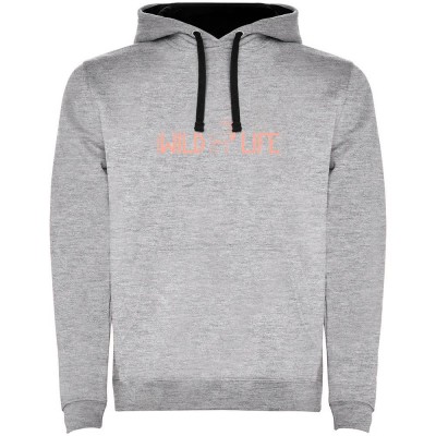 суичър,мъжки,пуловери,kruskis,wildlife,hoodie,grey,(heather,grey,black)