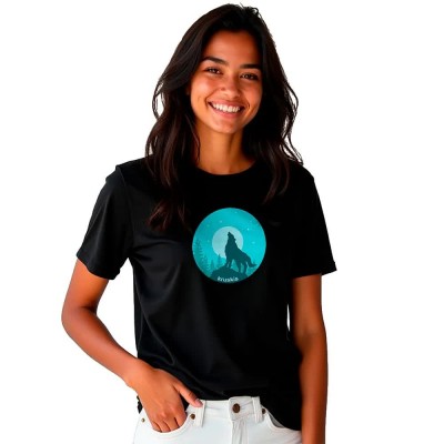 тениска,дамски,тениски,kruskis,wolf,night,short,sleeve,t,shirt,black,(black)