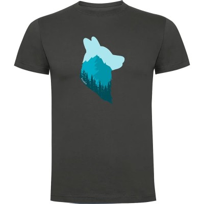 тениска,мъжки,тениски,kruskis,wolf,short,sleeve,t,shirt,dark,grey,(grey)
