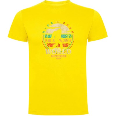 тениска,мъжки,тениски,kruskis,yeti,short,sleeve,t,shirt,yellow