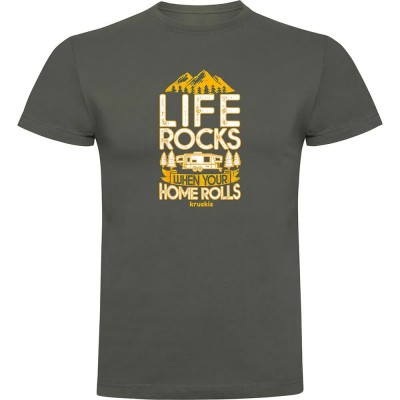 футболна,фланелка,мъжки,тениски,kruskis,your,home,rolls,short,sleeve,t,shirt,dark,army,green,(green,grey)