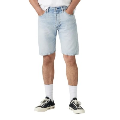 къси,панталони,мъжки,панталони,levi's®,501®original,shorts,light,indigo,worn,in,denim,shorts,blue