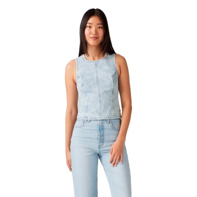 дамски,блузи,дамски,ризи,levi's®,anga,denim,sleeveless,blouse,blue