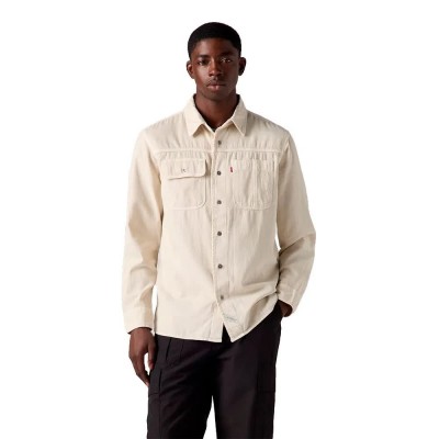 риза,с,дълъг,ръкав,мъжки,ризи,levi´s,®,auburn,worker,long,sleeve,shirt,beige,(harp,silver,birch,ga)
