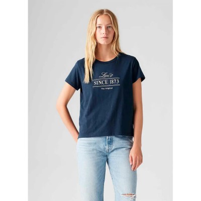 тениска,дамски,тениски,levi´s,®,graphic,boxy,short,sleeve,t,shirt,levi´s,since,1873,na,(blue)