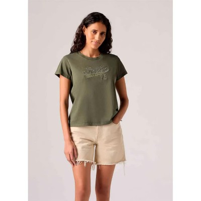тениска,дамски,тениски,levi´s,®,graphic,boxy,short,sleeve,t,shirt,satin,script,deep,de,(green)