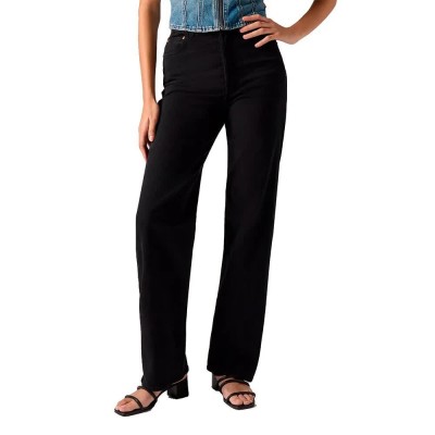 дънки,дамски,панталони,levi´s,®,ribcage,full,length,jeans,black,sprout,(black)