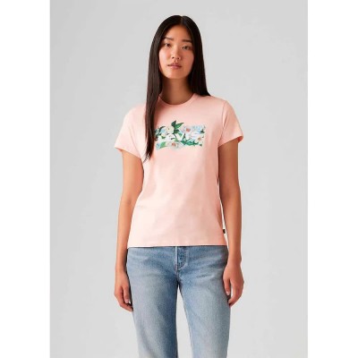 тениска,дамски,тениски,levi´s,®,the,perfect,short,sleeve,t,shirt,carnation,bw,fill,lc,(pink)