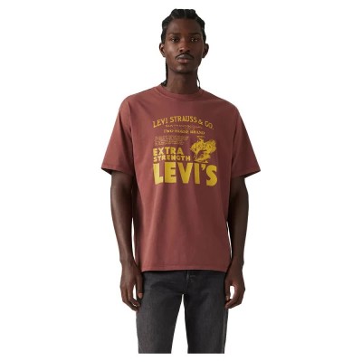 тениска,мъжки,тениски,levi´s,®,vintage,fit,graphic,short,sleeve,t,shirt,brown,(archival,poster,ando)