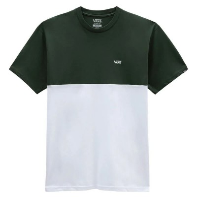 тениска,мъжки,тениски,vans,colorblock,short,sleeve,t,shirt,green,(white,mountain,view)