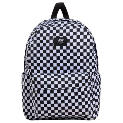юношеска,раница,раници,vans,old,skool,grom,check,18l,junior,backpack,black,white,(white,black)