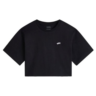 тениска,дамски,тениски,vans,salton,relax,crop,short,sleeve,t,shirt,black