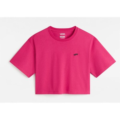 тениска,дамски,тениски,vans,salton,relax,crop,short,sleeve,t,shirt,pink,(cherries,jubilee)