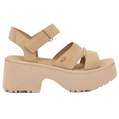 сандали,дамски,сандали,и,чехли,ugg,new,heights,ankle,strap,sandals,beige,(mustard,seed)