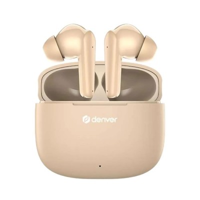 слушалки,слушалки,denver,twe,48nu,wireless,earphones,nude