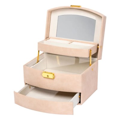 бижутерия,blanca,beige,101405,jewellery,box,golden