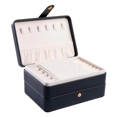 бижутерия,blanca,black,kxd0935,jewellery,box,beige