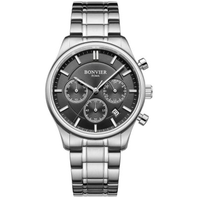 часовник,часовници,bonvier,angelo,bv079,watch,silver