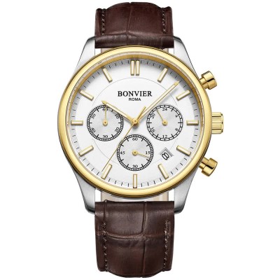 часовник,часовници,bonvier,angelo,bv082,watch,brown