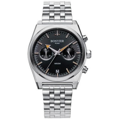часовник,часовници,bonvier,romano,bv073,watch,silver