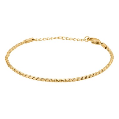 бижутерия,captena,palma,18,ct.,goldplated,stainless,steel,du20114,bracelet,golden