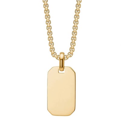 бижутерия,captena,rectangle,stainless,steel,du10064,necklace,golden