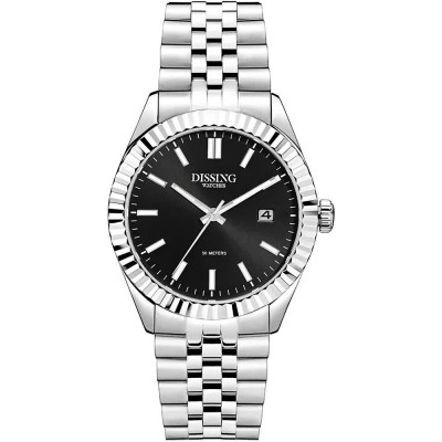 часовник,часовници,dissing,date,36,d1719,woman,watch,silver