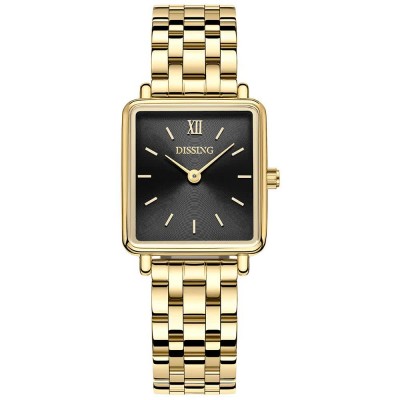 часовник,часовници,dissing,square,d1572,woman,watch,golden