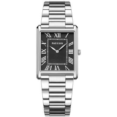 часовник,часовници,faucon,carré,f10039,watch,silver