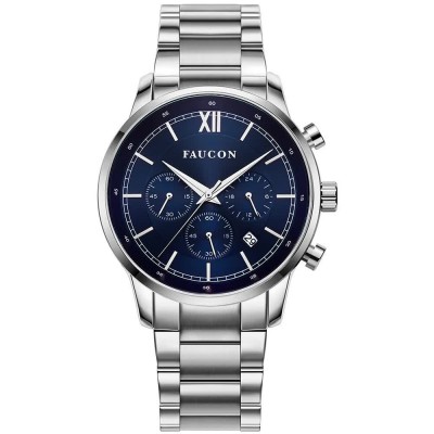 часовник,часовници,faucon,roman,f10019,watch,blue